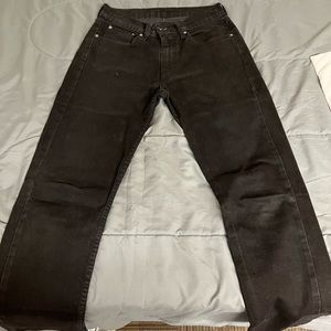 Levi’s jeans 514 black. Size 31W 32L - 46.